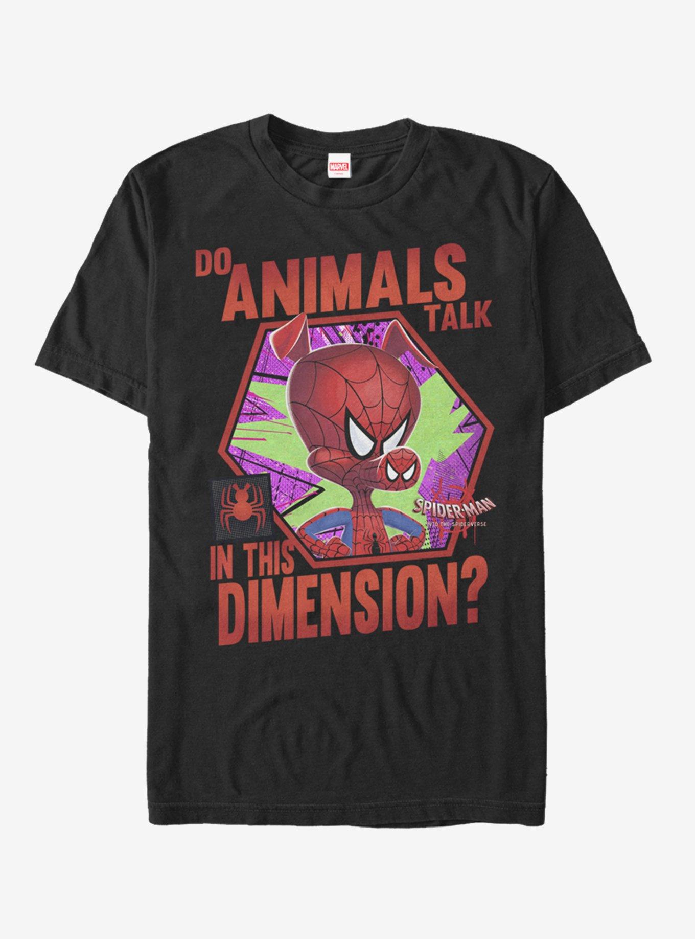 Marvel Spider-Man Animals Talk T-Shirt, , hi-res