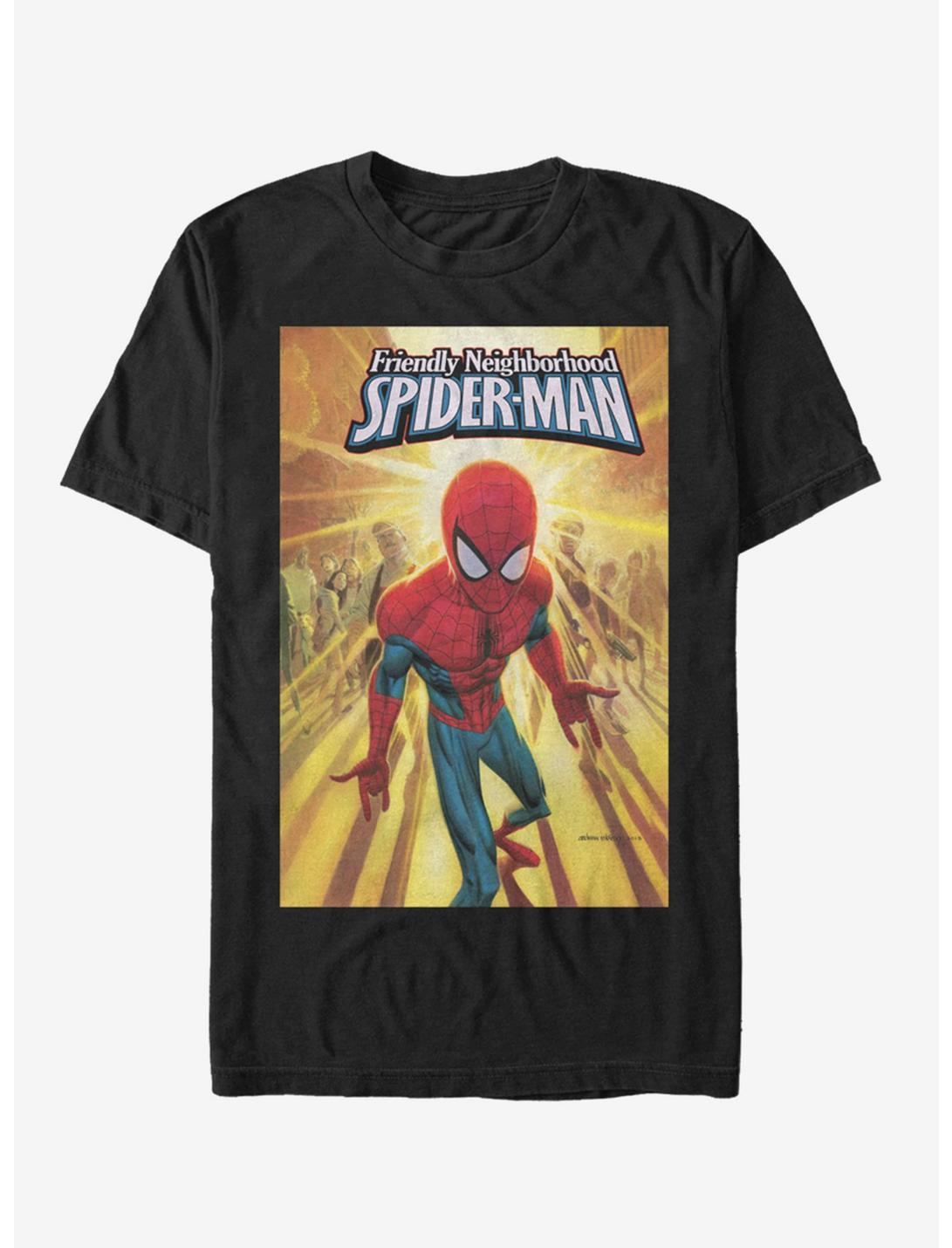 Marvel Spider-Man T-Shirt, BLACK, hi-res