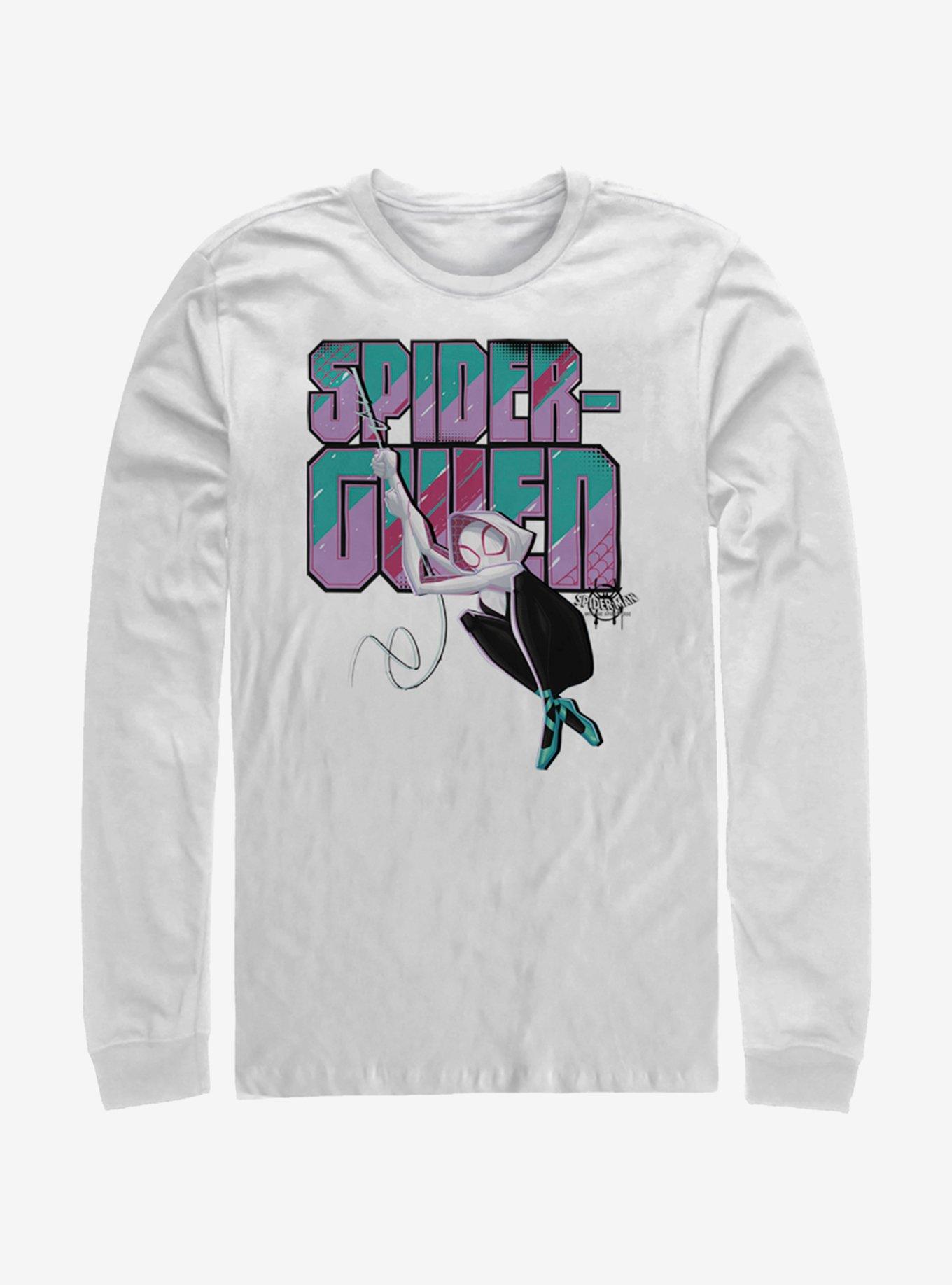 Marvel Spider-Man Gwen Swinging Long-Sleeve T-Shirt, , hi-res