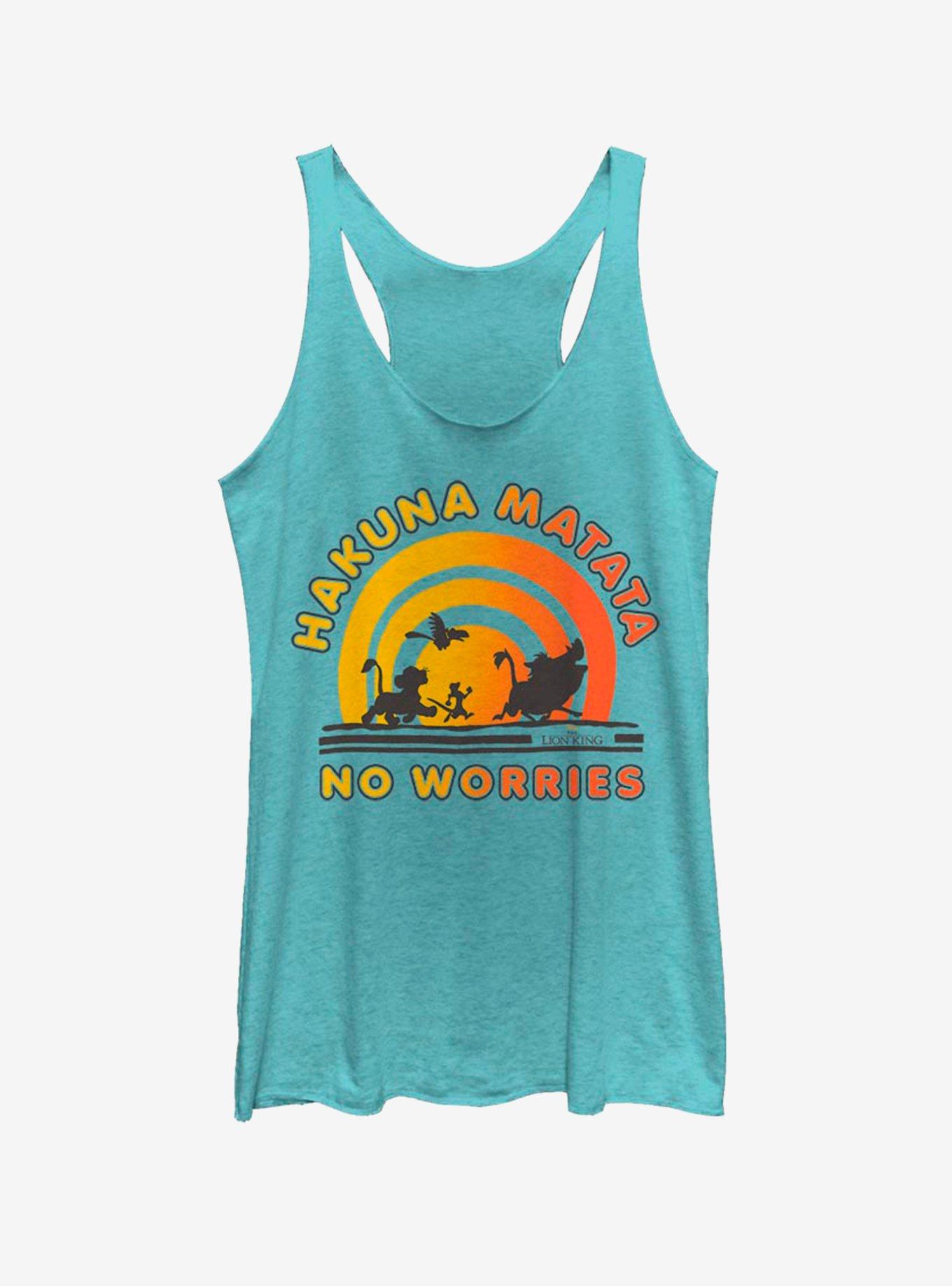 Disney The Lion King No Worries Womens Tank Top, , hi-res