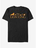 Disney The Lion King Film Logo T-Shirt, BLACK, hi-res