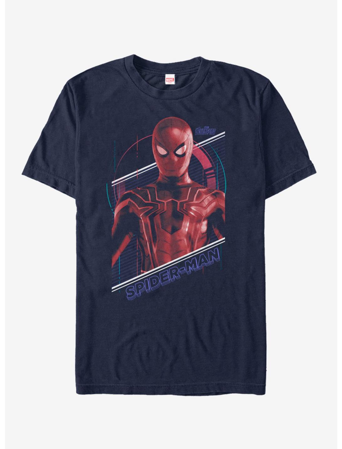 Marvel Spider-Man Tech T-Shirt, NAVY, hi-res
