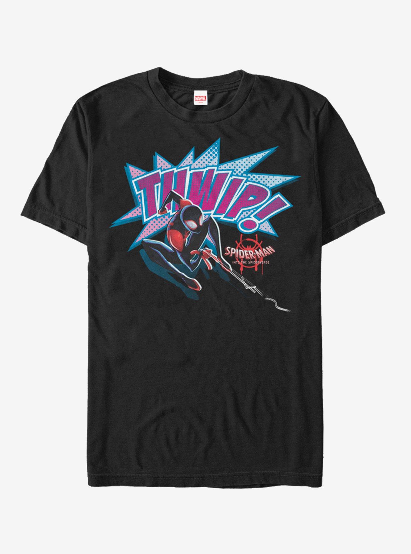 Marvel Spider-Man Thwip Spider T-Shirt, BLACK, hi-res