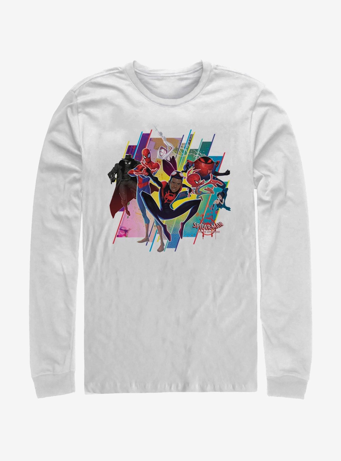 Marvel Spider-Man Spider-Verse Group Long-Sleeve T-Shirt, , hi-res