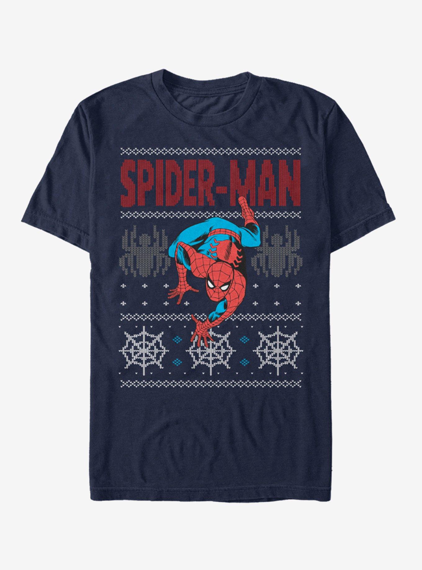 Marvel Spider-Man Ugly Sweater Spidey T-Shirt, , hi-res