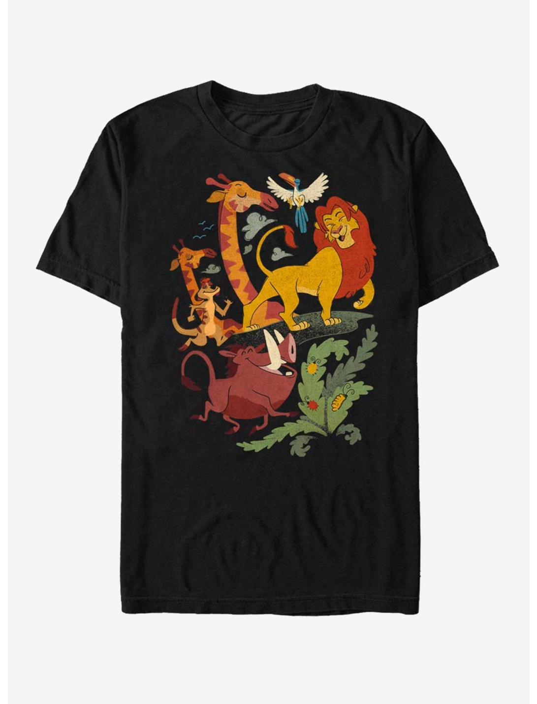 Disney The Lion King Friends T-Shirt, BLACK, hi-res