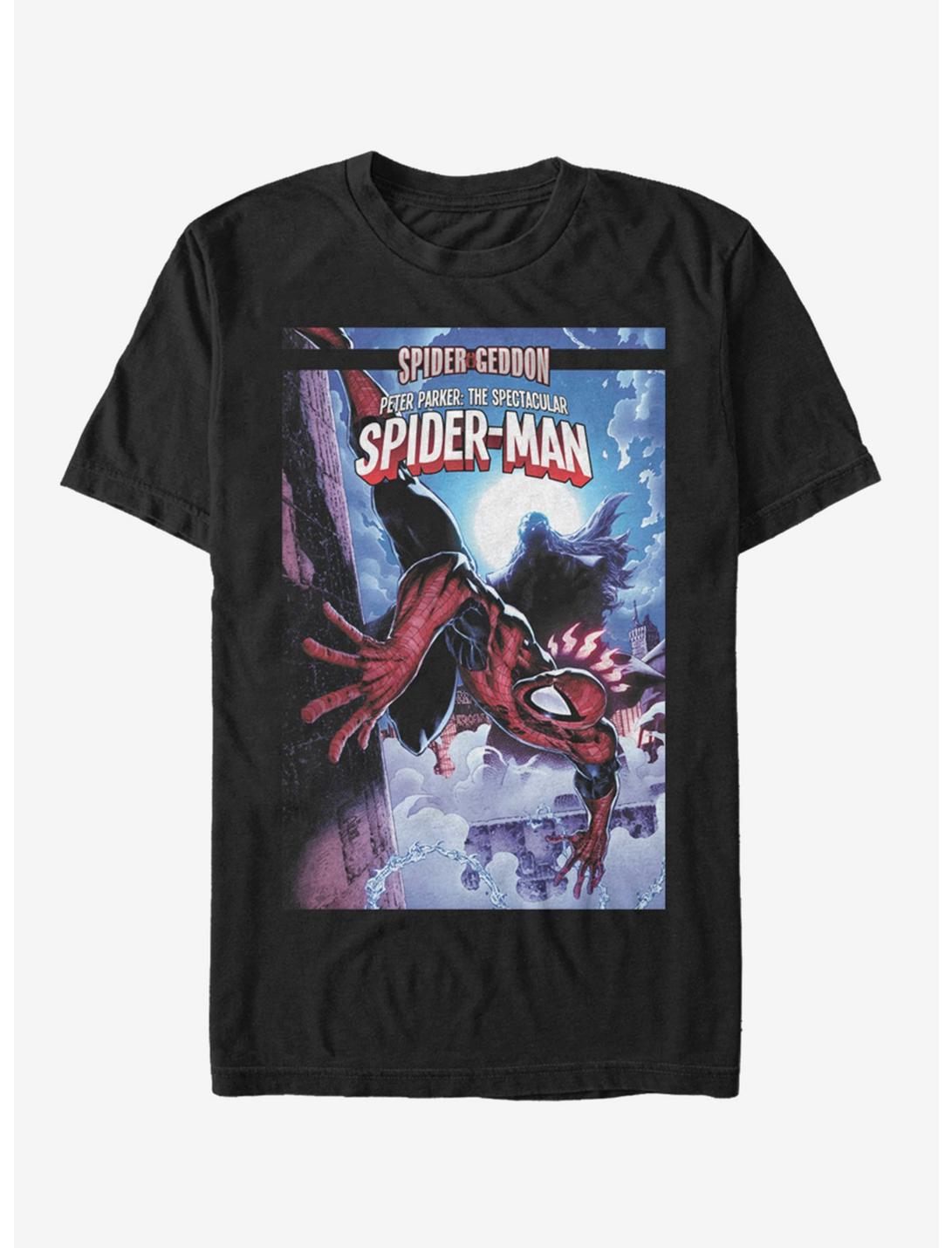 Marvel Spider-Man Spider Geddon T-Shirt, BLACK, hi-res