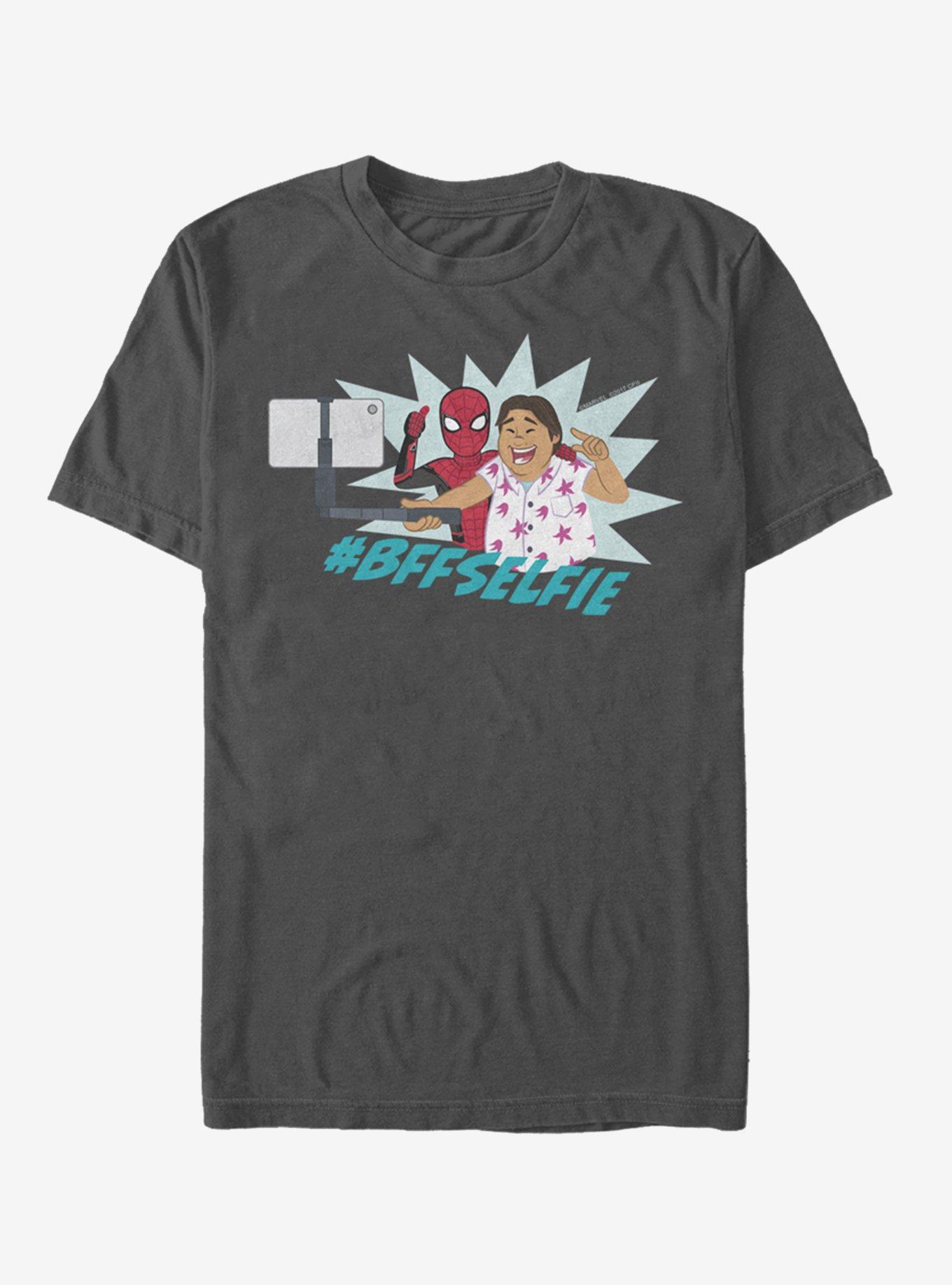 Marvel Spider-Man Selfie T-Shirt, CHARCOAL, hi-res