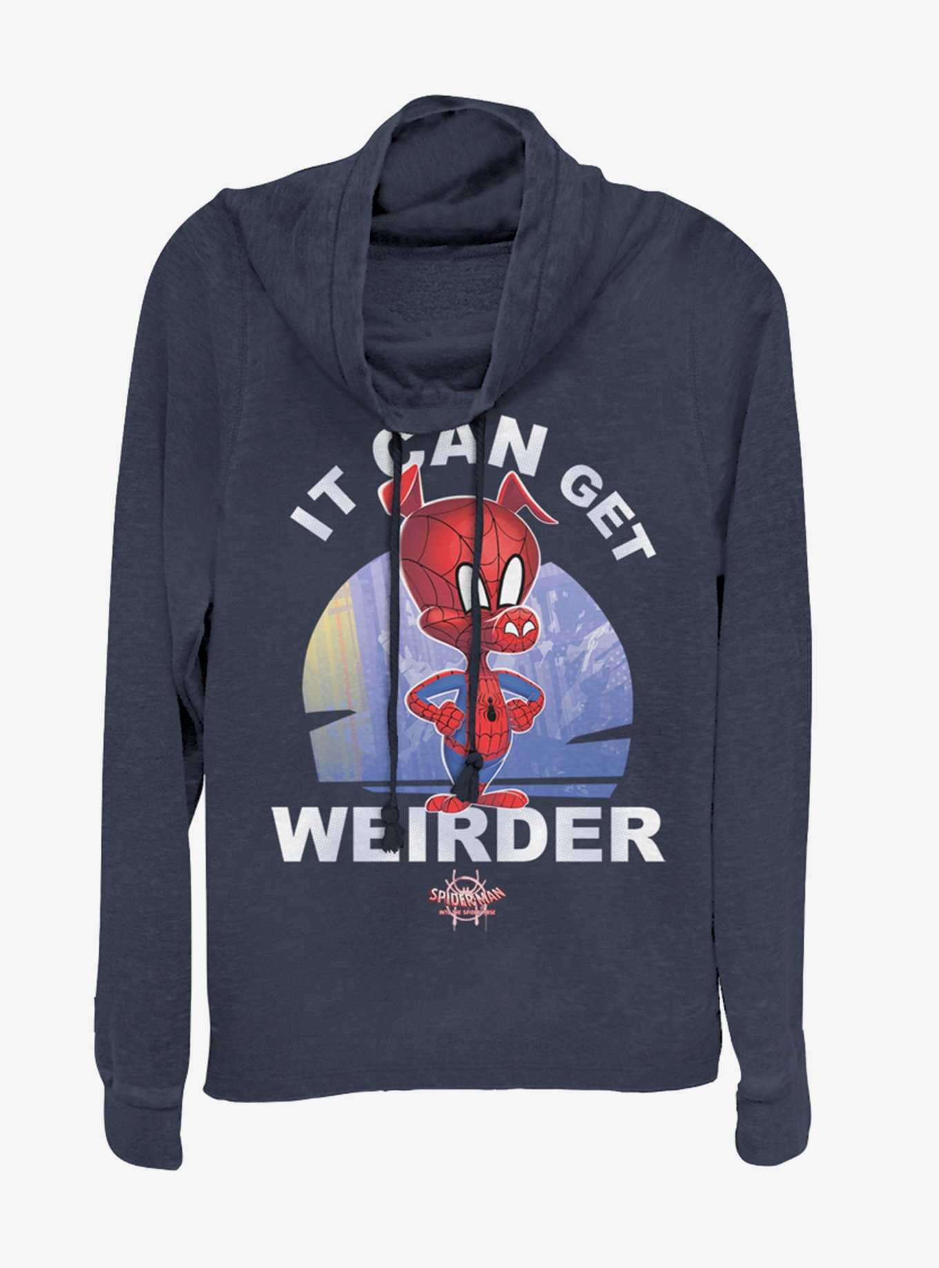 Marvel Spider-Man It Can Get Weirder Spider-Ham Cowlneck Long-Sleeve Womens Top , , hi-res