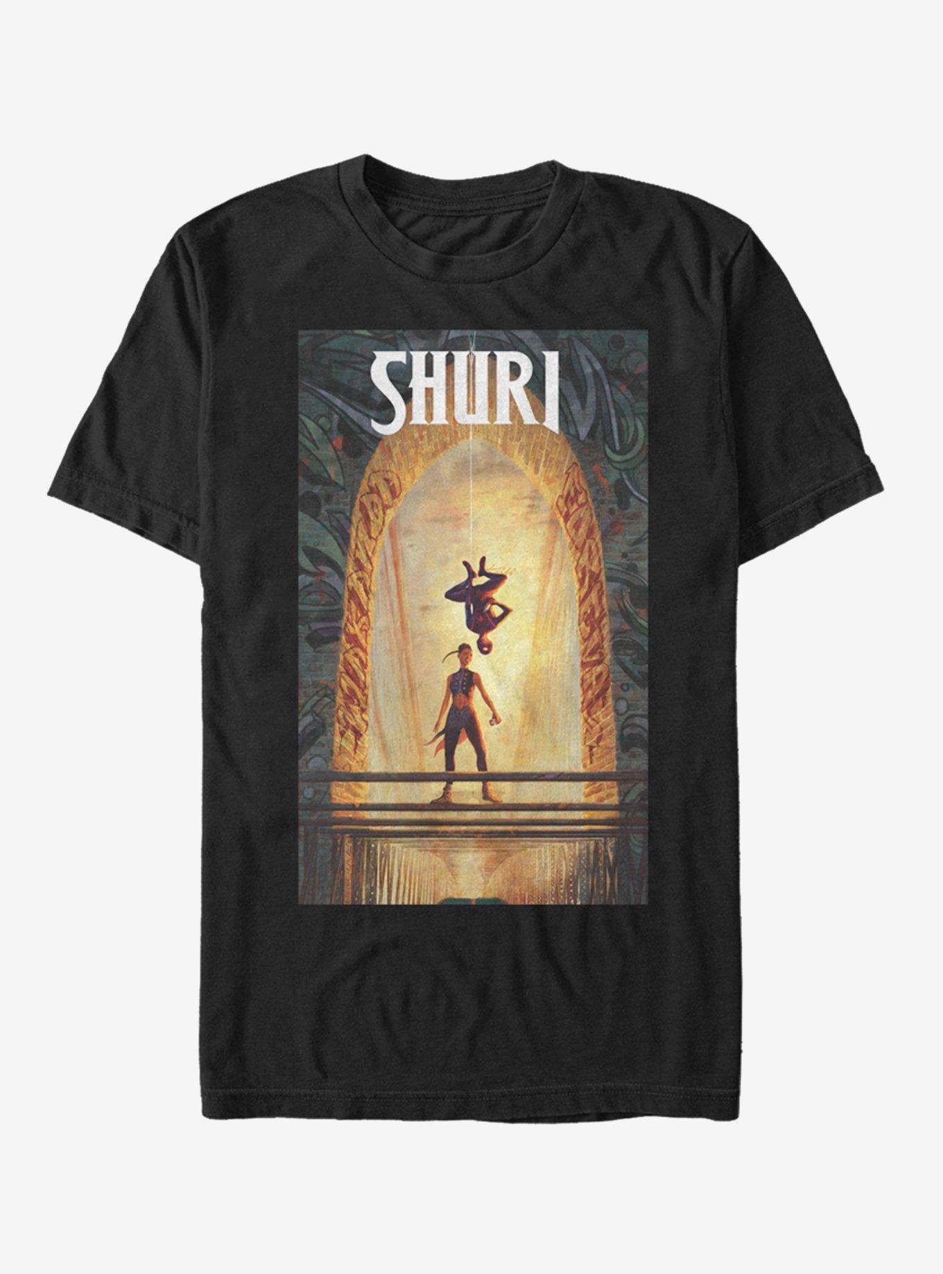 Marvel Spider-Man Black Panther Shuri T-Shirt, , hi-res