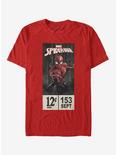 Marvel Spider-Man 12 Cent Label T-Shirt, RED, hi-res
