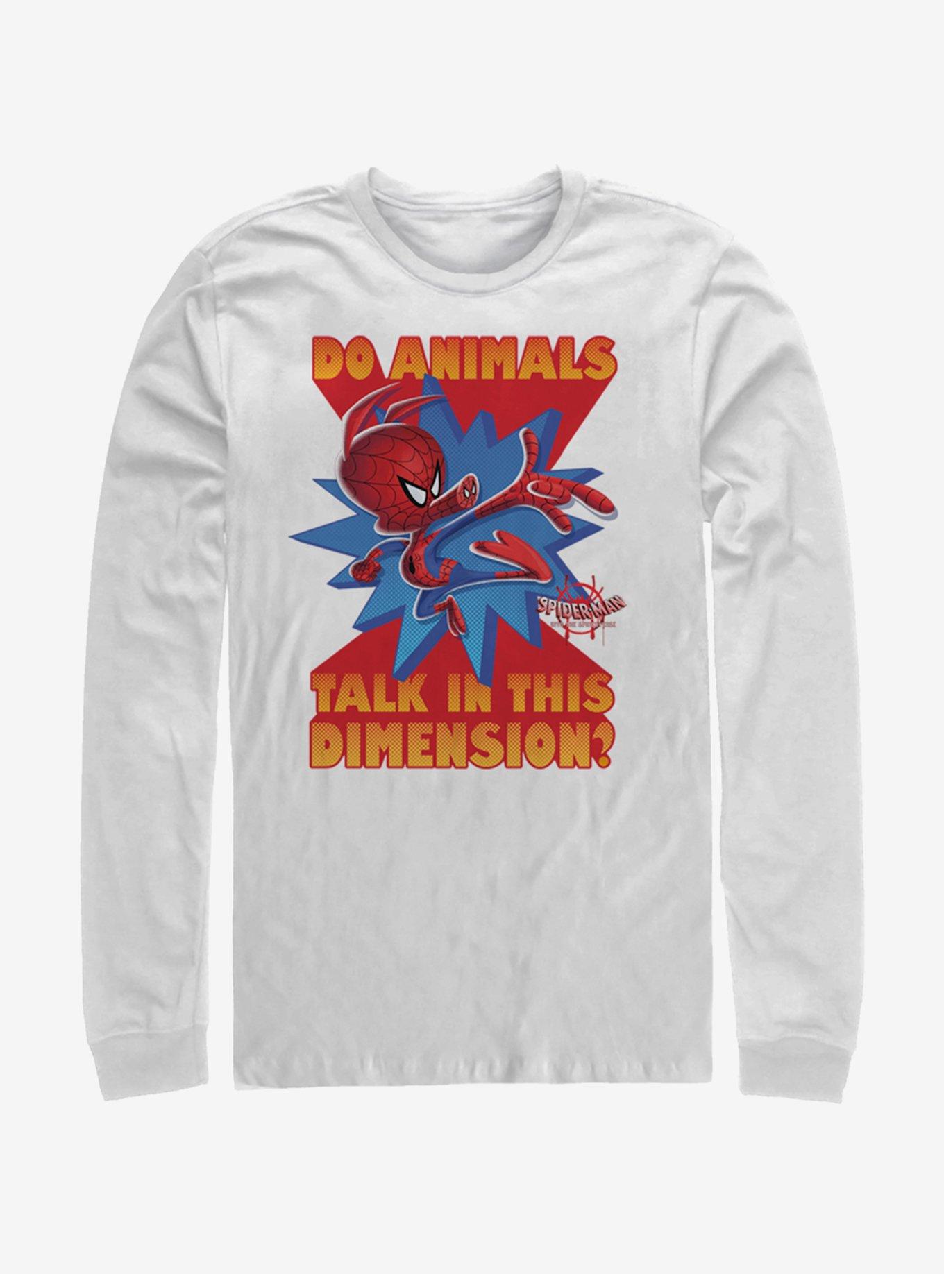 Marvel Spider-Man SpiderHam Long-Sleeve T-Shirt, WHITE, hi-res