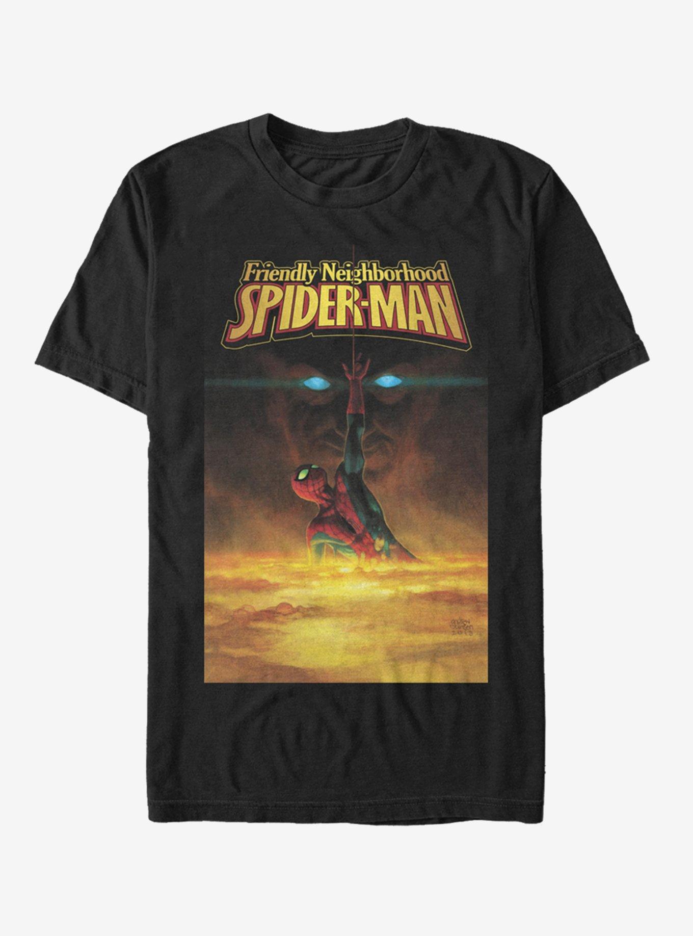 Marvel Spider-Man Friendly Spider-Man T-Shirt, BLACK, hi-res
