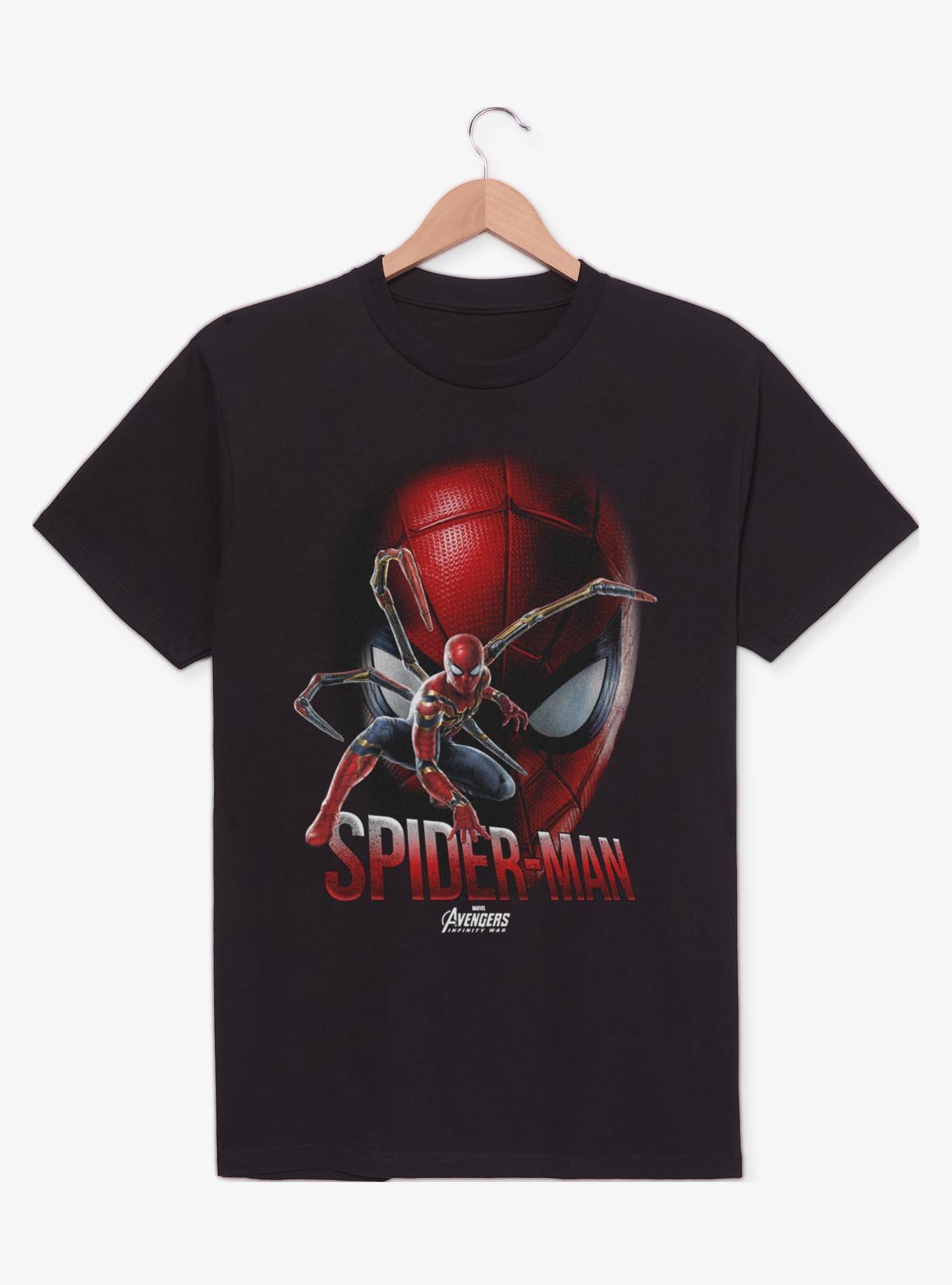 Marvel Avengers: Infinity War Iron-Spidey Face T-Shirt