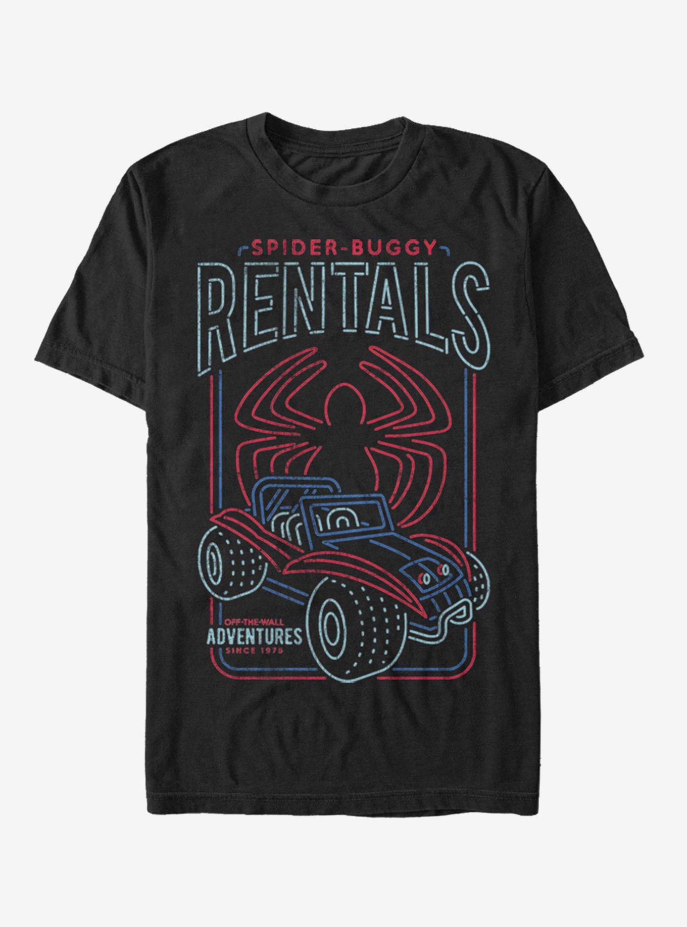 Marvel Spider-Man Spidey-Buggy Rentals T-Shirt, BLACK, hi-res view 1