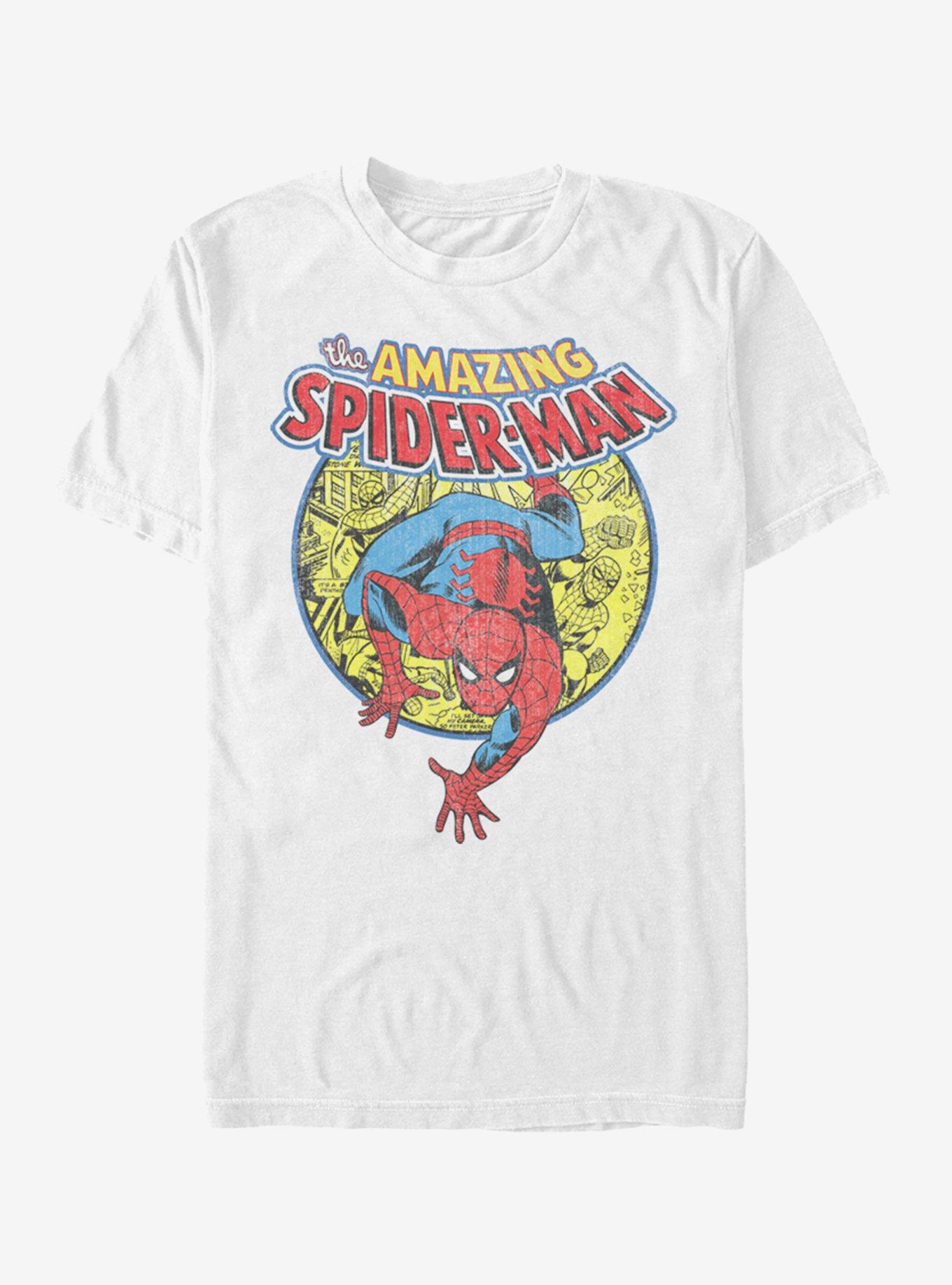 Marvel Spider-Man Urban Hero T-Shirt, WHITE, hi-res