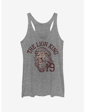 Disney The Lion King 2019 Varsity Vintage Simba Womens Tank Top, , hi-res