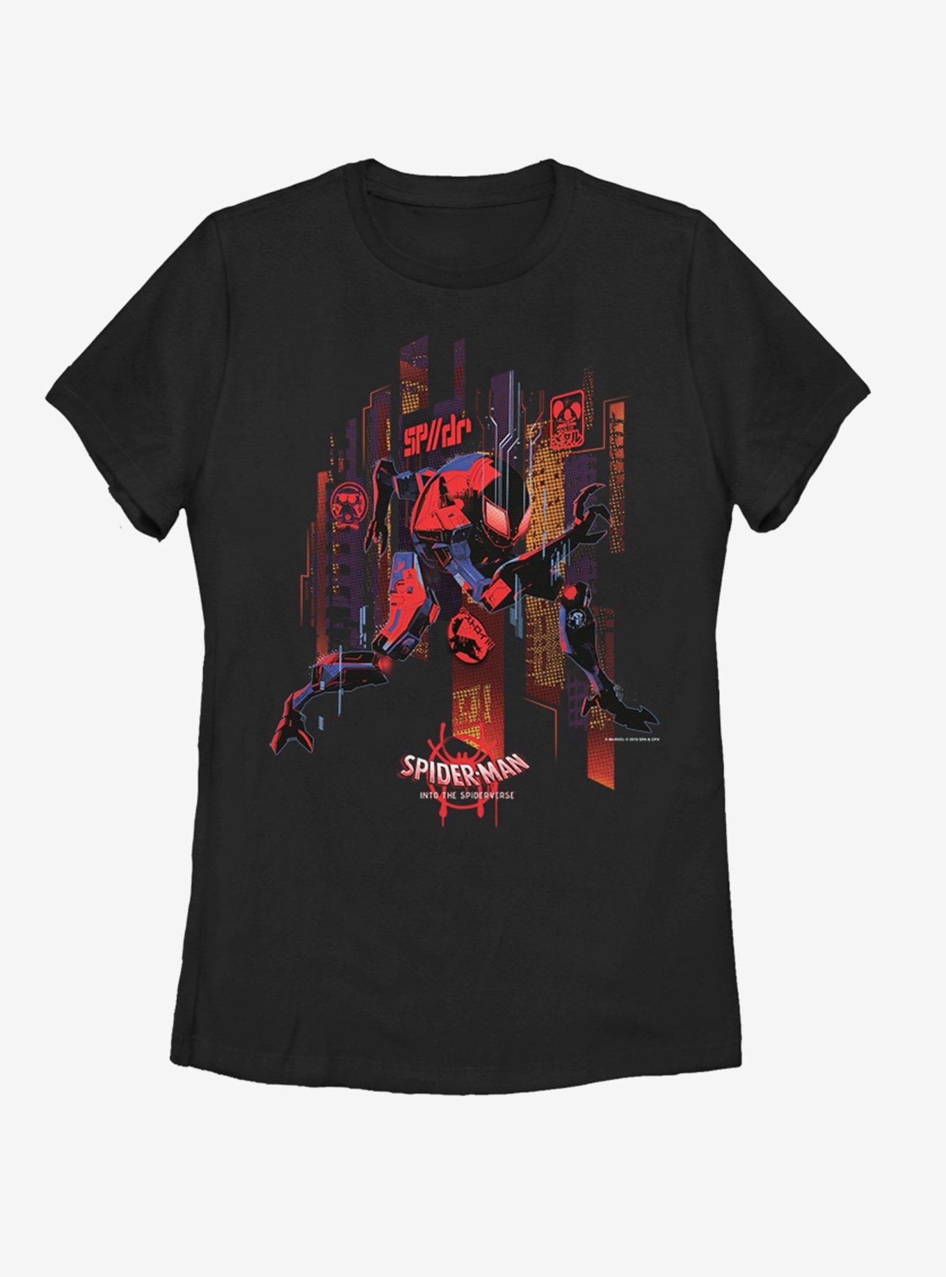 Marvel Spider-Man Future Spidey Womens T-Shirt, BLACK, hi-res