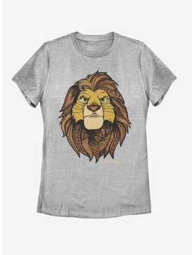 Disney The Lion King 2019 Simba Pattern Womens T-Shirt, , hi-res
