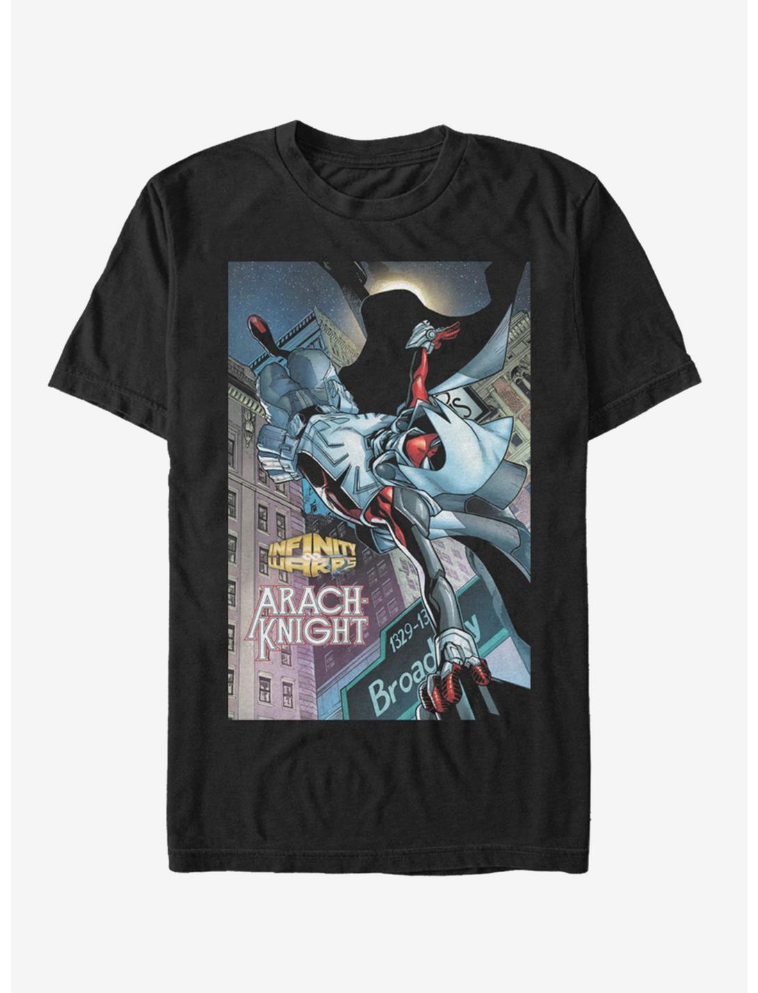 Marvel Spider-Man Arach-Knight T-Shirt, BLACK, hi-res