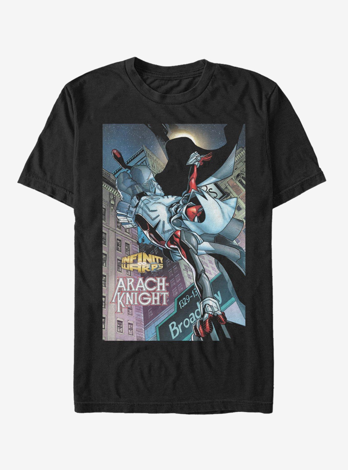 Marvel Spider-Man Arach-Knight T-Shirt, BLACK, hi-res