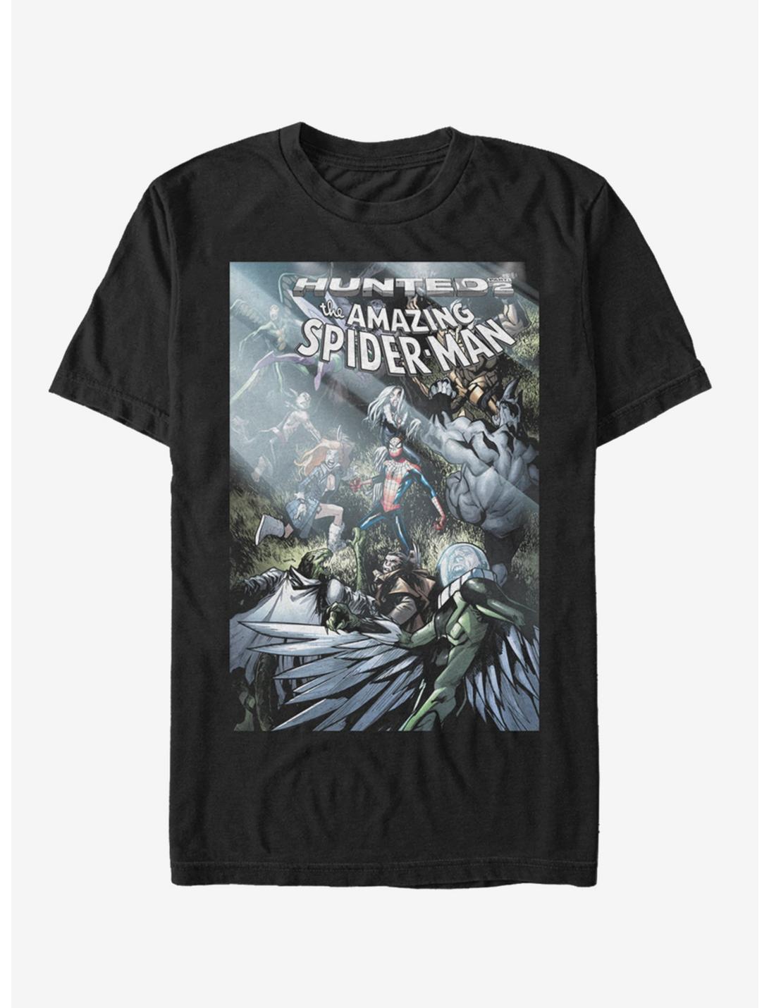 Marvel Spider-Man Hunted T-Shirt, BLACK, hi-res