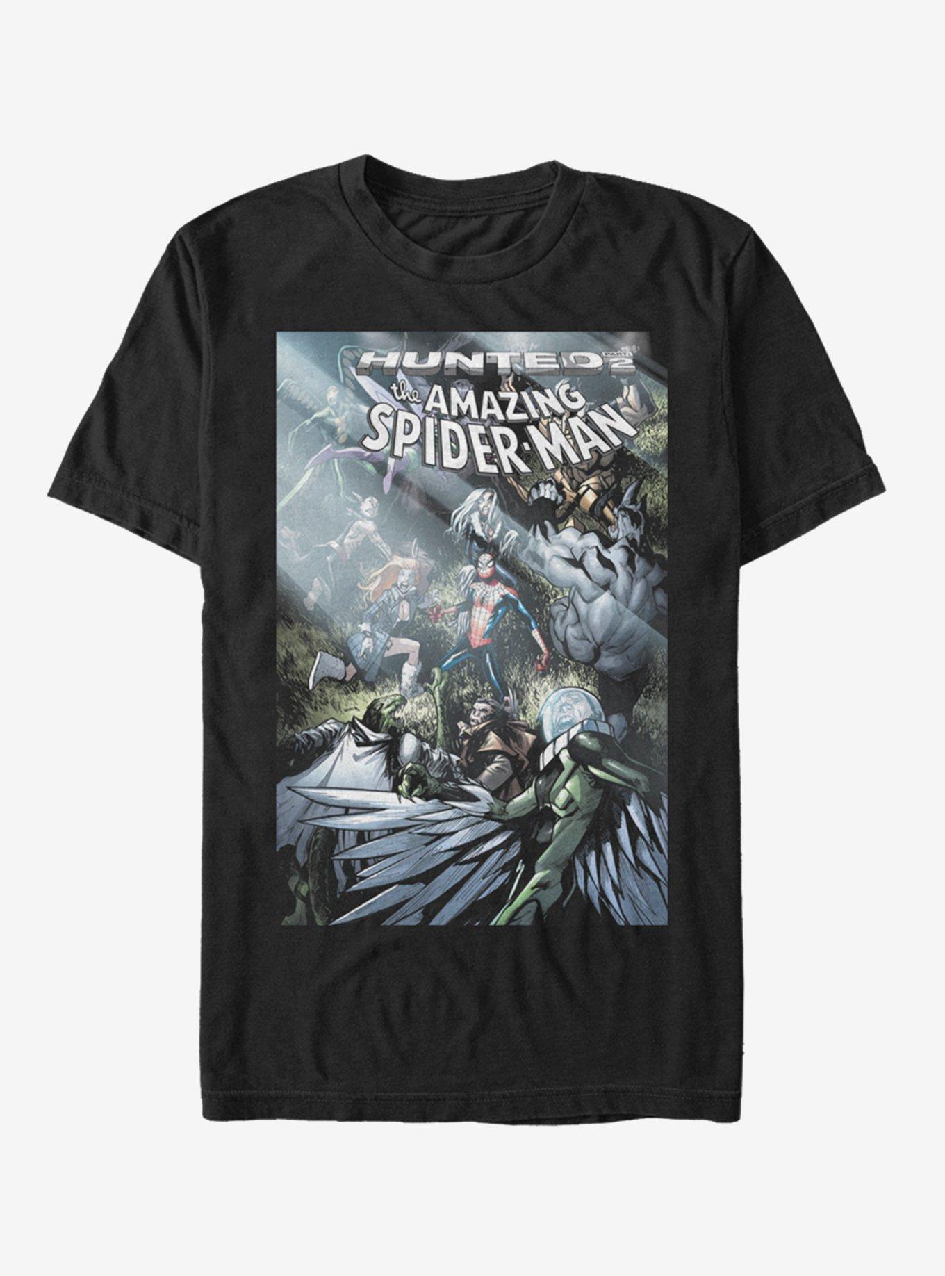 Marvel Spider-Man Hunted T-Shirt, BLACK, hi-res