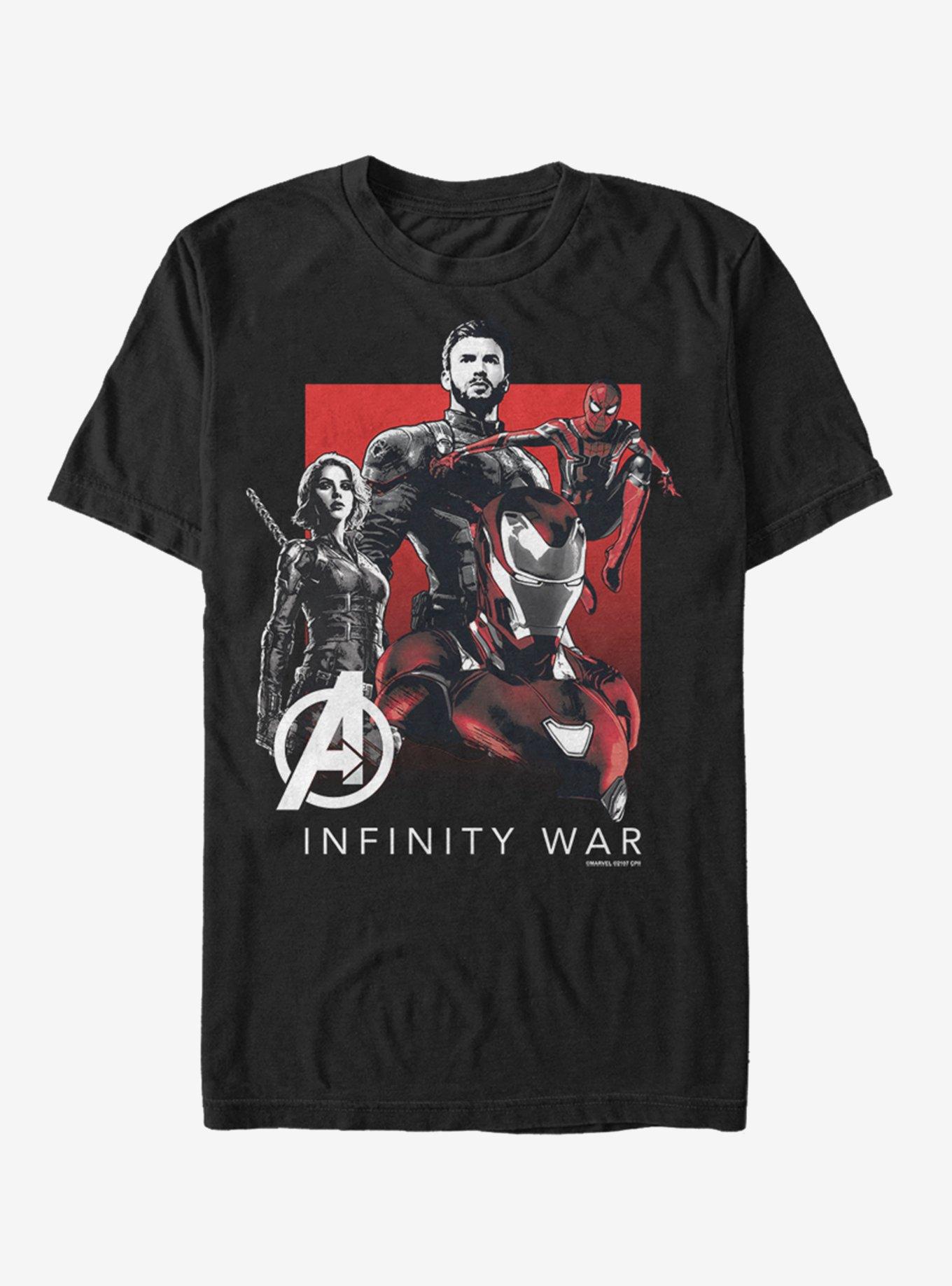 Marvel Avengers: Infinity War Modern Marvel T-Shirt, BLACK, hi-res
