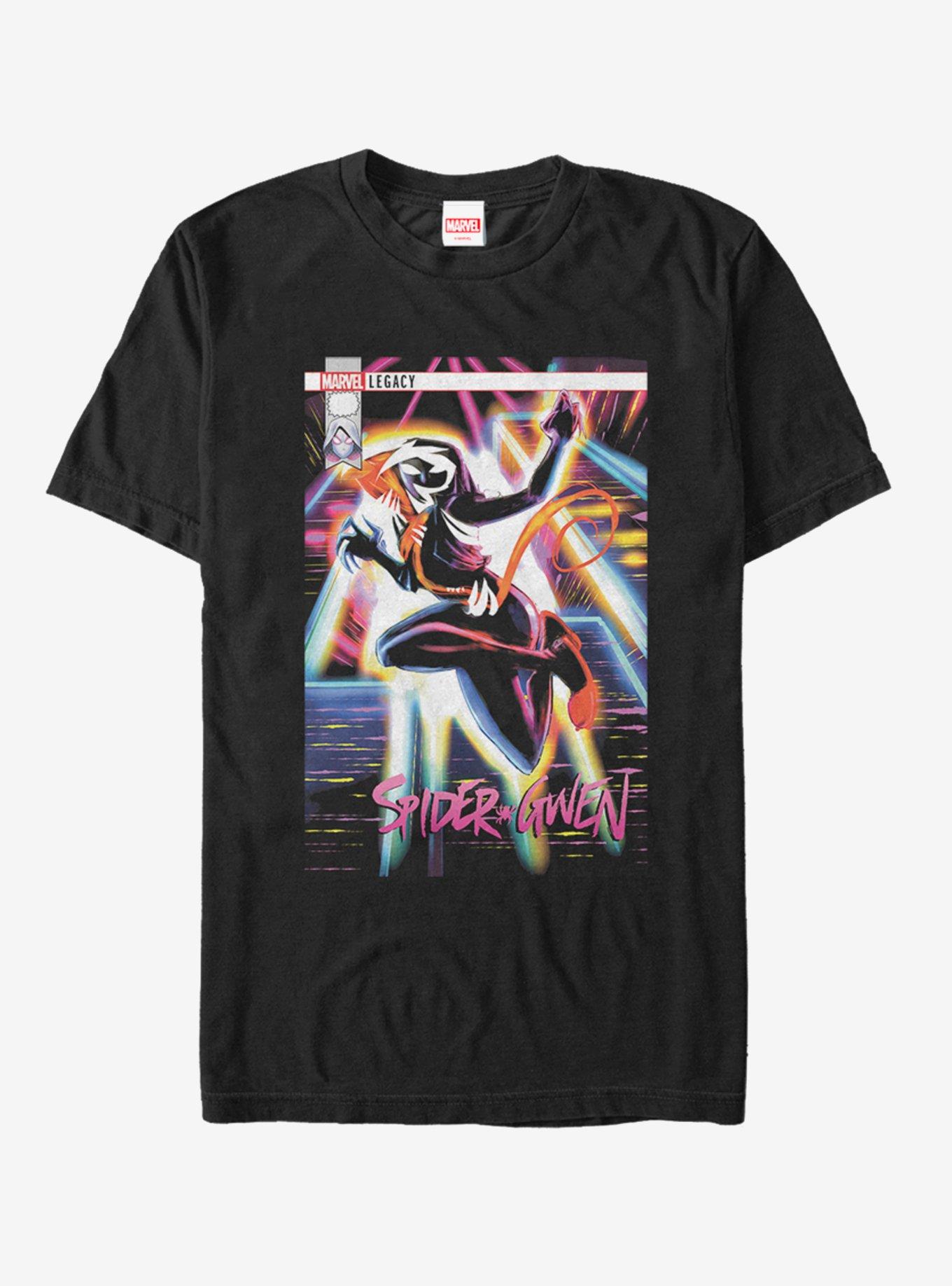Marvel Spider-Man Spider-Gwen Electro Gwen T-Shirt, , hi-res