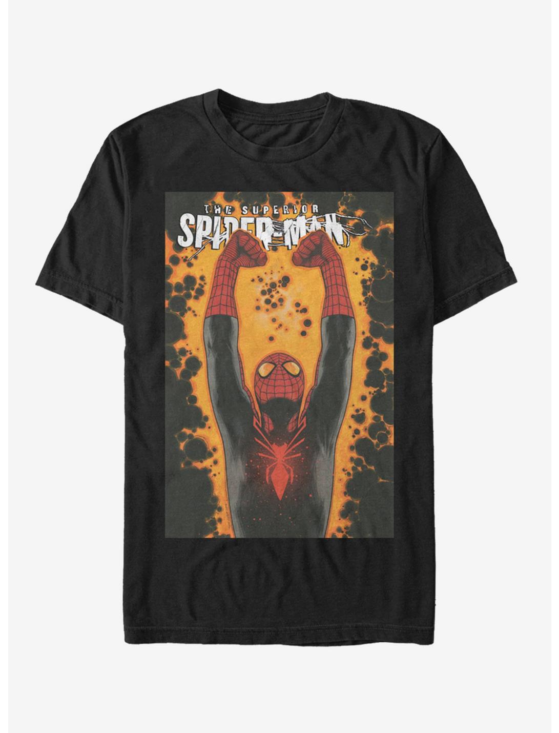 Marvel Spider-Man Superior T-Shirt, BLACK, hi-res