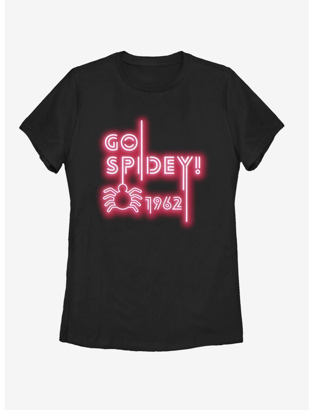 Marvel Spider-Man Go Spidey Womens T-Shirt, BLACK, hi-res