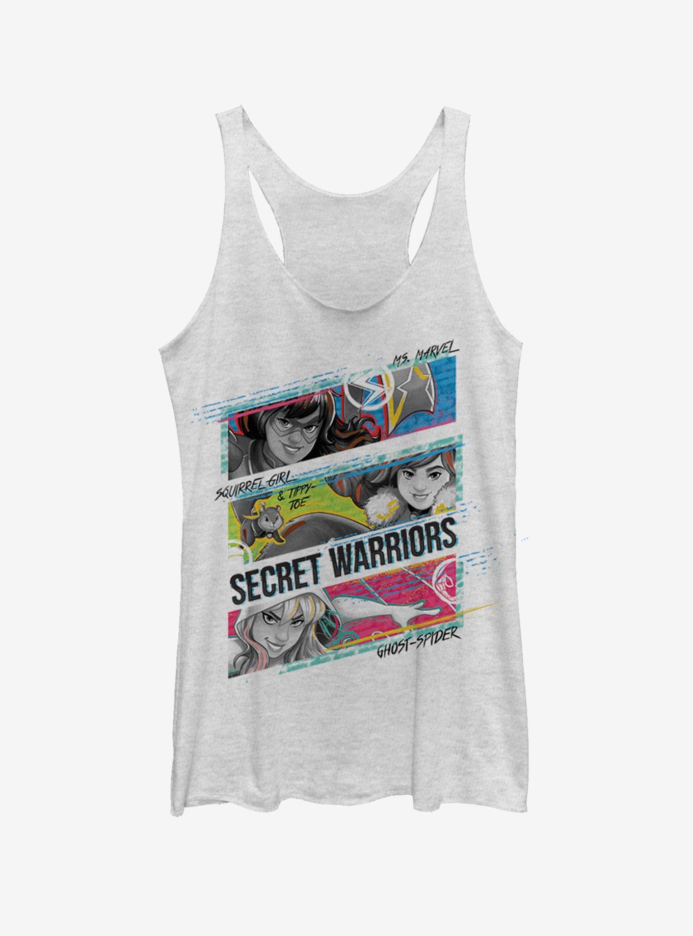 Marvel Secret Warriors Three Panel Womens Tank Top, , hi-res
