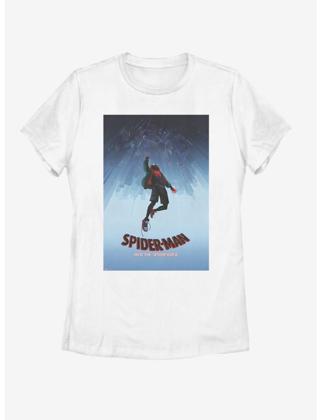 Marvel Spider-Man Spider Verse Womens T-Shirt, WHITE, hi-res