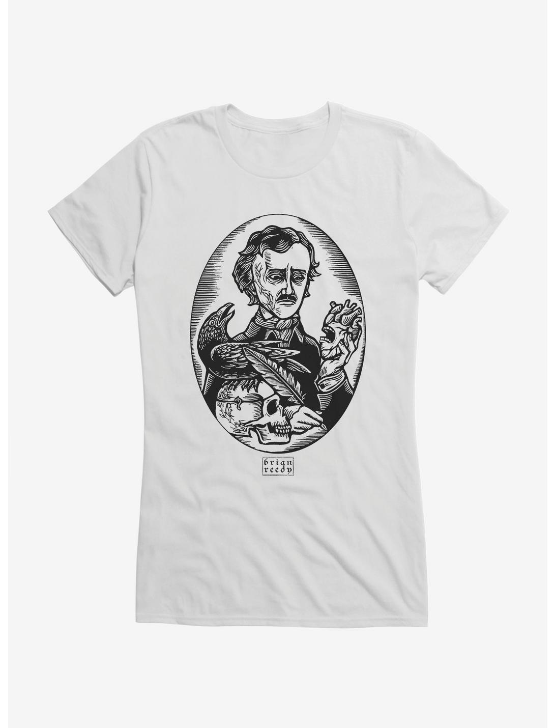 HT Creators: Brian Reedy Poe Portrait  Girls T-Shirt, , hi-res