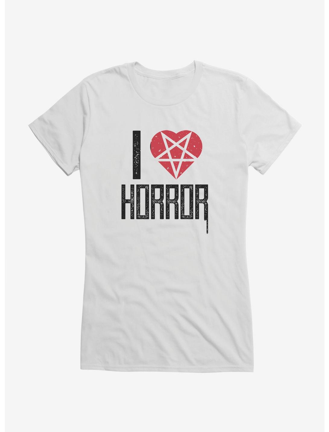 HT Creators: Horror Hailey I Love Horror  Girls T-Shirt, , hi-res