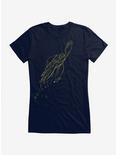 HT Creators: David's Doodles Sea Turtle Line Art Girls T-Shirt, , hi-res
