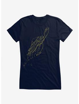 HT Creators: David's Doodles Sea Turtle Line Art Girls T-Shirt, , hi-res