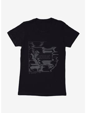BL Creators: Clint English Mono Black Glitch Womens T-Shirt, , hi-res