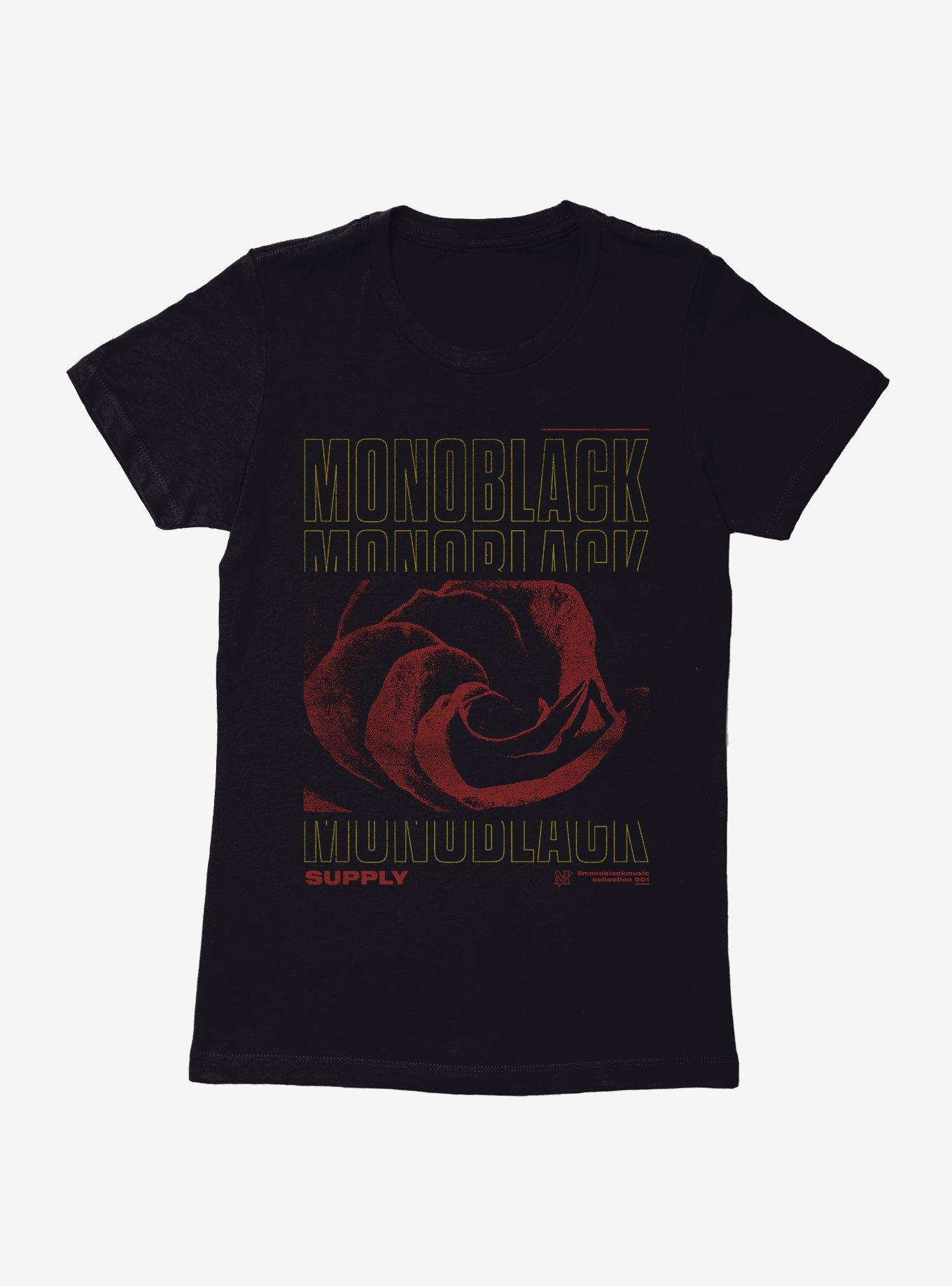 BL Creators: Clint English Mono Black Rose Womens T-Shirt, , hi-res