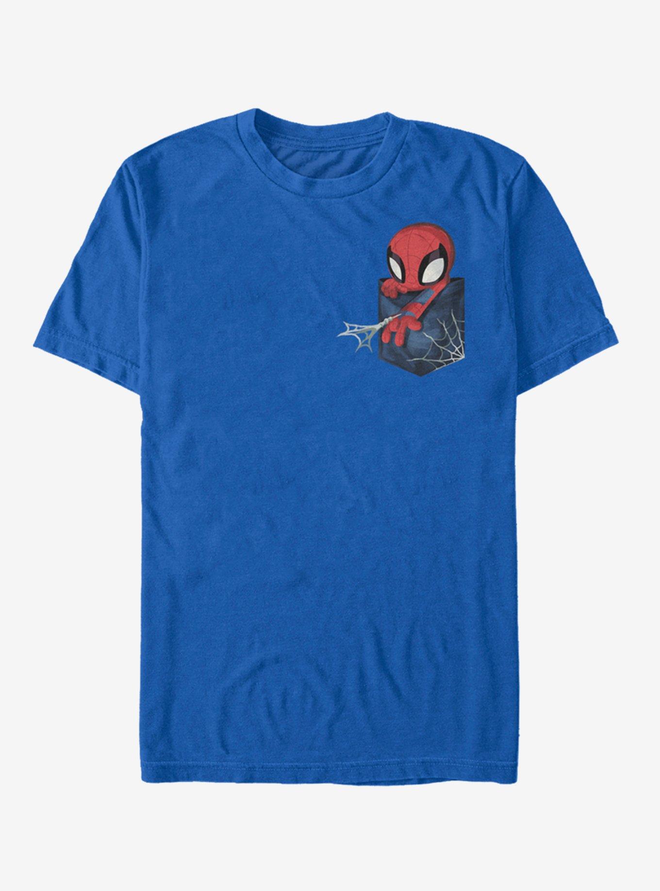 Marvel Spider-Man Spidey Cutie Faux Pocket T-Shirt, , hi-res