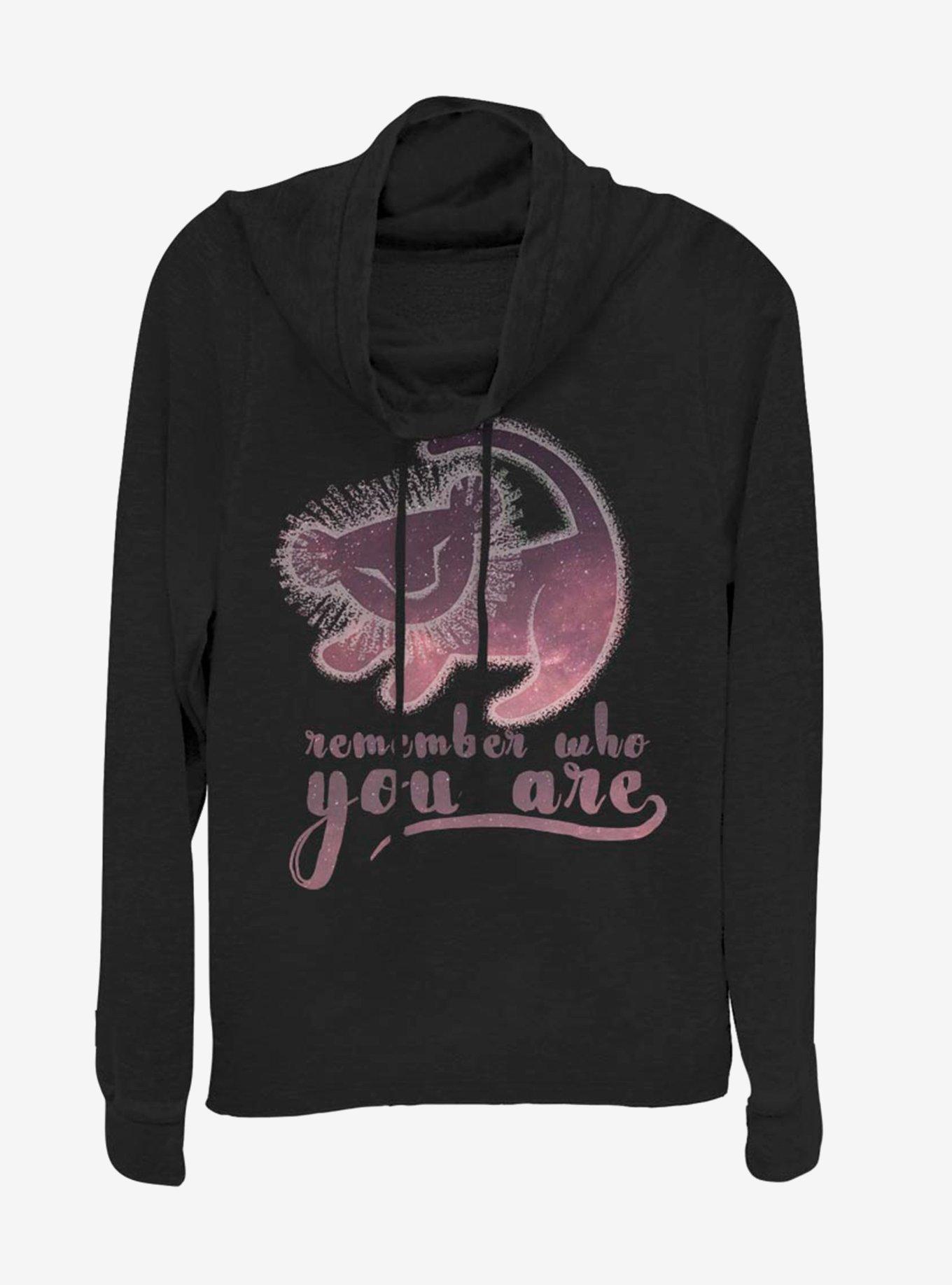 Disney The Lion King Be True Cowlneck Long-Sleeve Womens Top , , hi-res