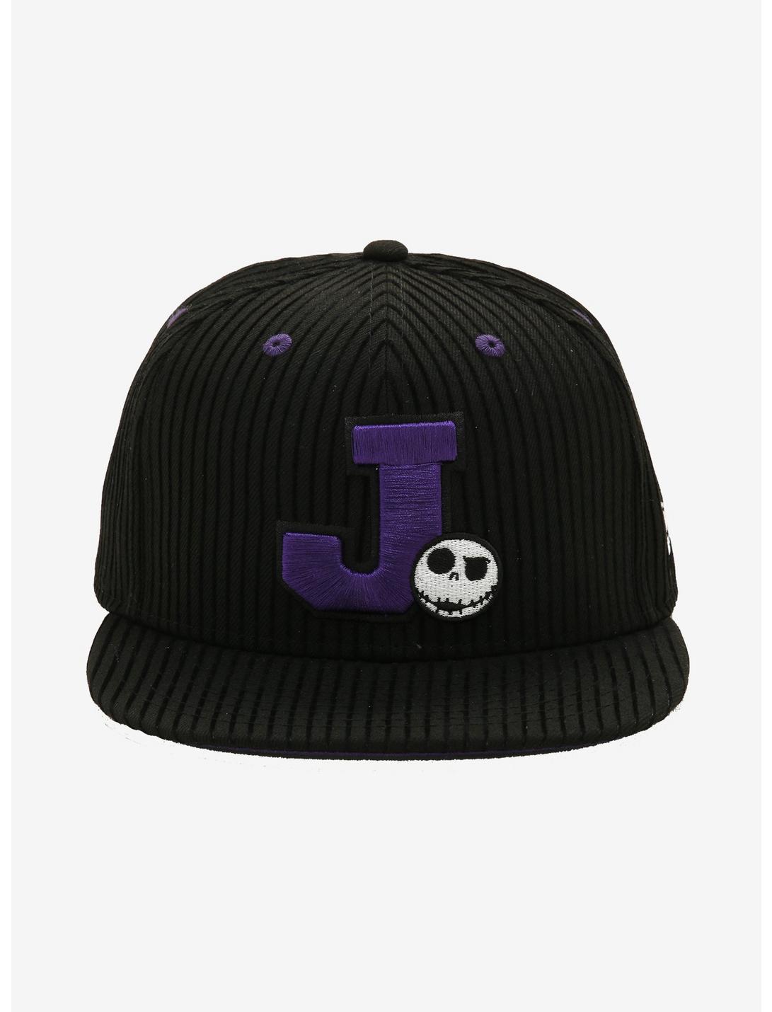 New Era Disney The Nightmare Before Christmas Jack Skellington Letter Cap - BoxLunch Exclusive, , hi-res
