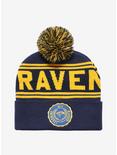 Harry Potter Ravenclaw Pom Cuff Beanie - BoxLunch Exclusive, , hi-res
