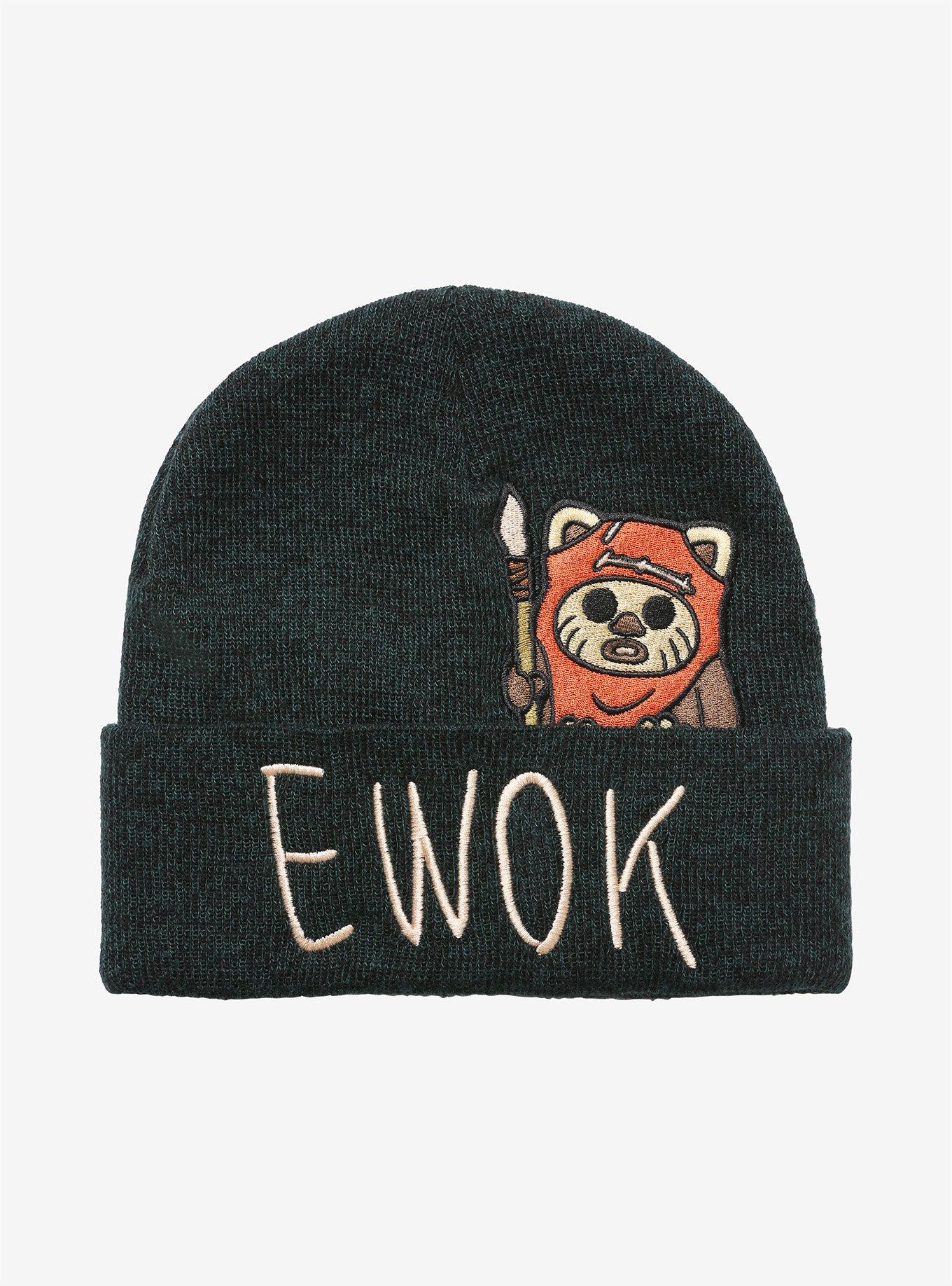 Star Wars Ewok Peek-a-Boo Cuff Beanie - BoxLunch Exclusive, , hi-res
