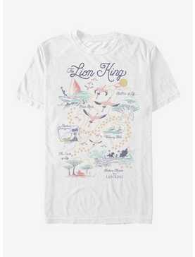 Disney The Lion King Map of the World T-Shirt, , hi-res