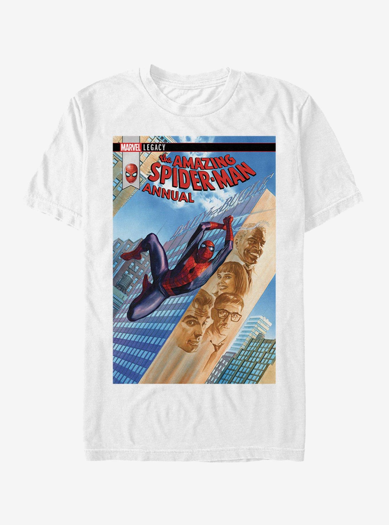 Marvel Spider-Man Smiling Faces F T-Shirt, , hi-res