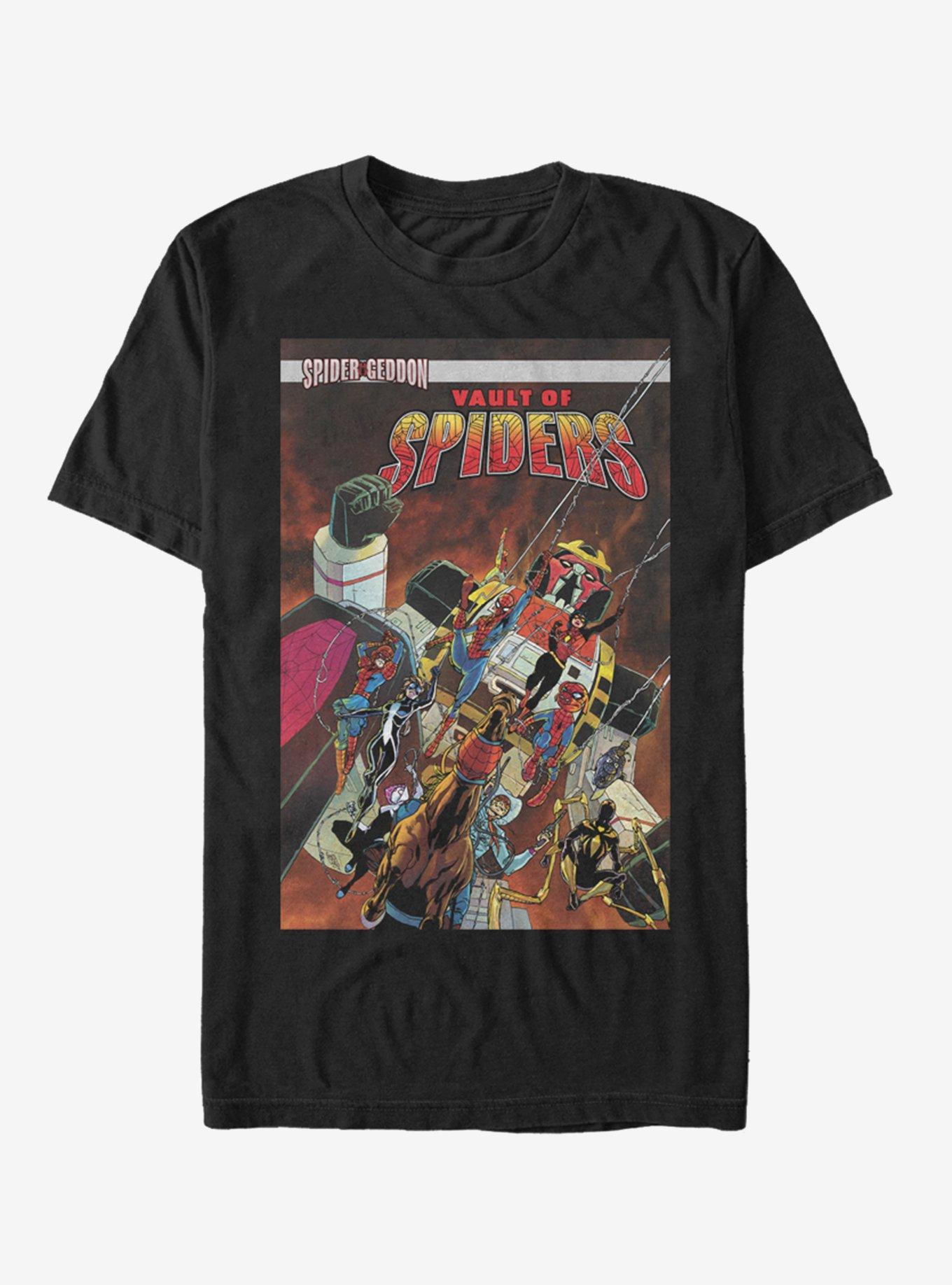 Marvel Spider-Man Vault Of Spiders T-Shirt, , hi-res