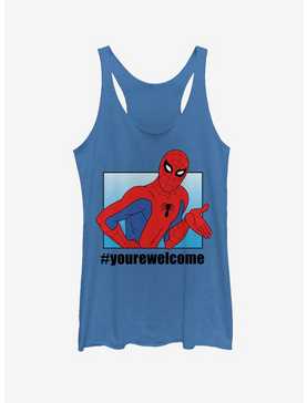 Marvel Spider-Man #yourewelcome Womens Tank Top, , hi-res