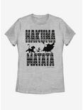 Disney The Lion King Hakuna Print Womens T-Shirt, ATH HTR, hi-res