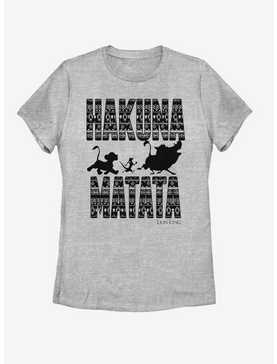Disney The Lion King Hakuna Print Womens T-Shirt, , hi-res